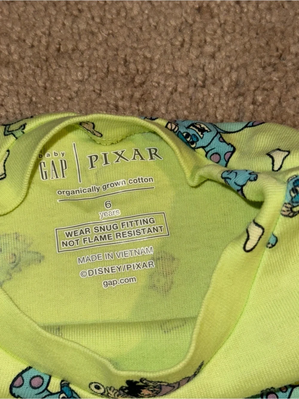 Bundle of 2 Toddler Pajama Sets - Size 6 Years